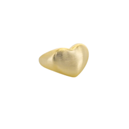 Matte Heart Ring