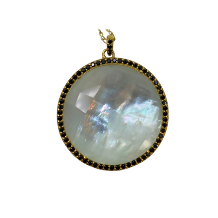 Round Pendant - Moonstone