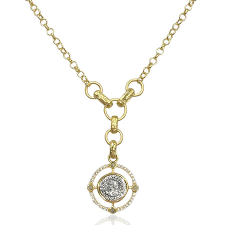 Gold Miko Coin Necklace