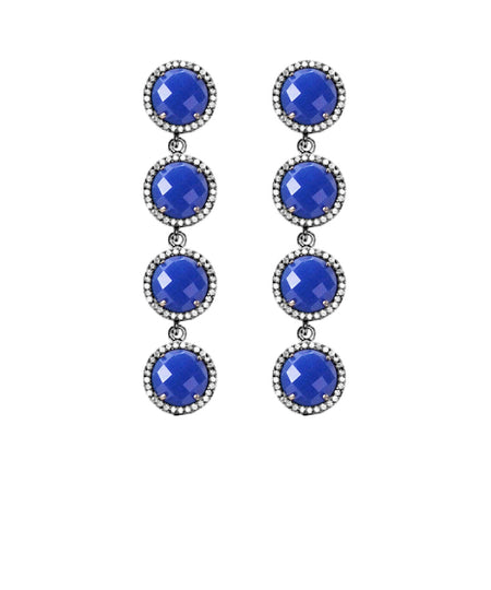 4-stone Drop Earrings