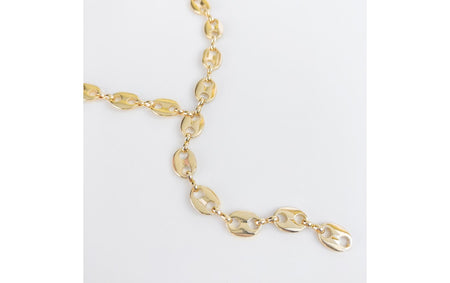 Lariat Mariner Paperclip Necklace