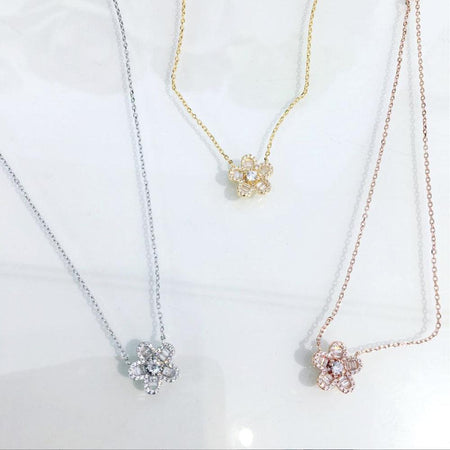 Daisy CZ Necklace