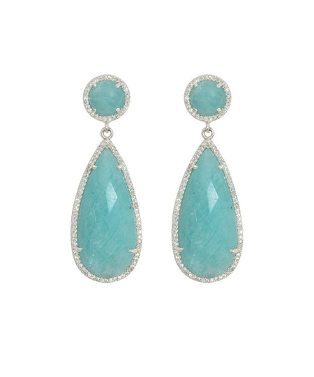 Amazonite Drop Earrings