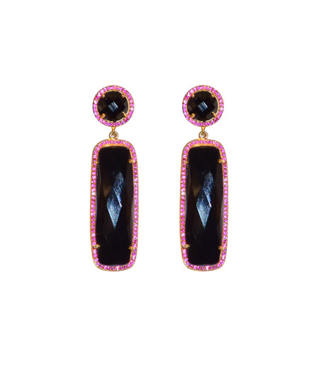 Rectangle Drop Earrings