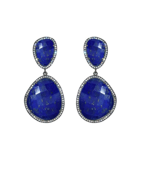 Lapis Drop Earrings