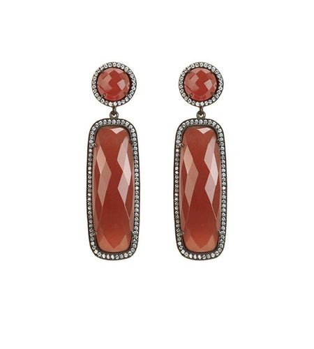Rectangle Drop Earrings