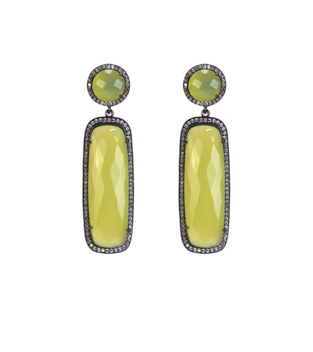 Rectangle Drop Earrings