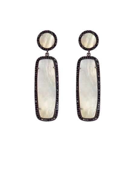 Rectangle Drop Earrings