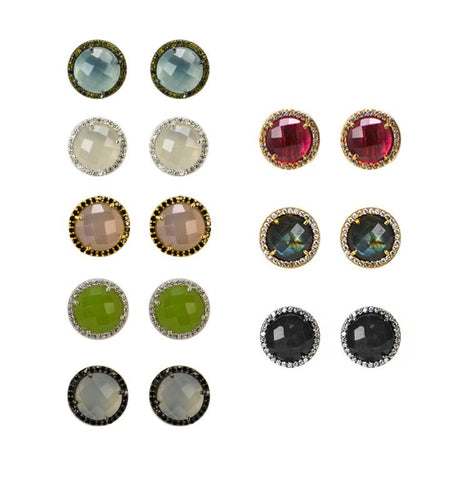 Stud earrings (more colors)