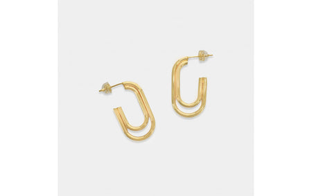 Modern Paperclip Earring