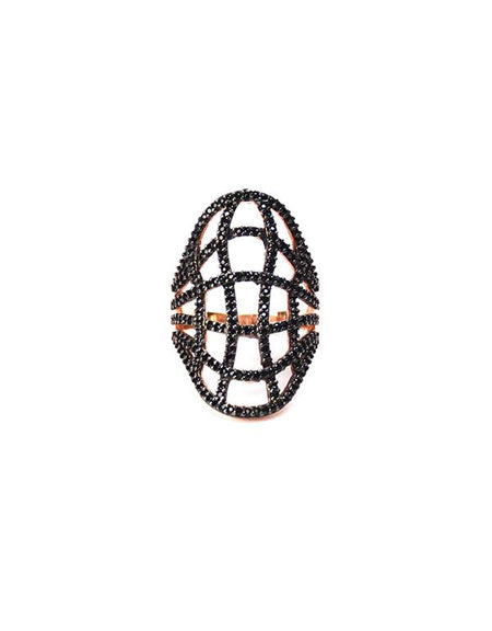 Rox ring - Cage Grid