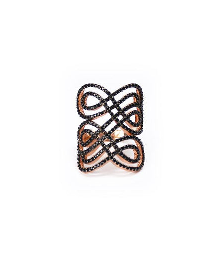 Rox Ring - Double Swirl