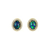 Everyday Lux Azurite Malachite Post Earrings