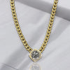Gold Nico Coin Necklace
