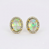 Everyday Lux Oval Opalite Post Earrings