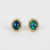 Everyday Lux Azurite Malachite Post Earrings