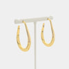 Teardrop Hoop Earrings