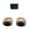 Chunky Resin Ring ~ Cream