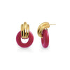 Donut Lucite Earrings