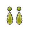 Scallop Earrings, Turq or Lime