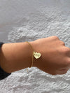 Heart Engraved bracelet